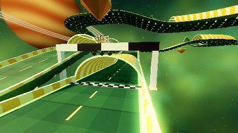 Orchid Crown, an official course among Jungle Asteroid scenery.