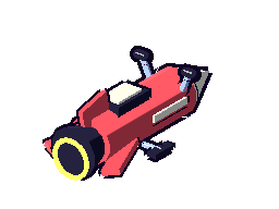 Comet Dart, a rideable rocket from the game.